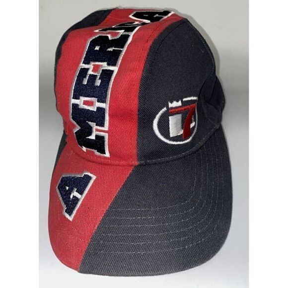 Line 7 Americas Cup New Zealand Baseball Cap Hat Red/Blue - Picture 2 of 9